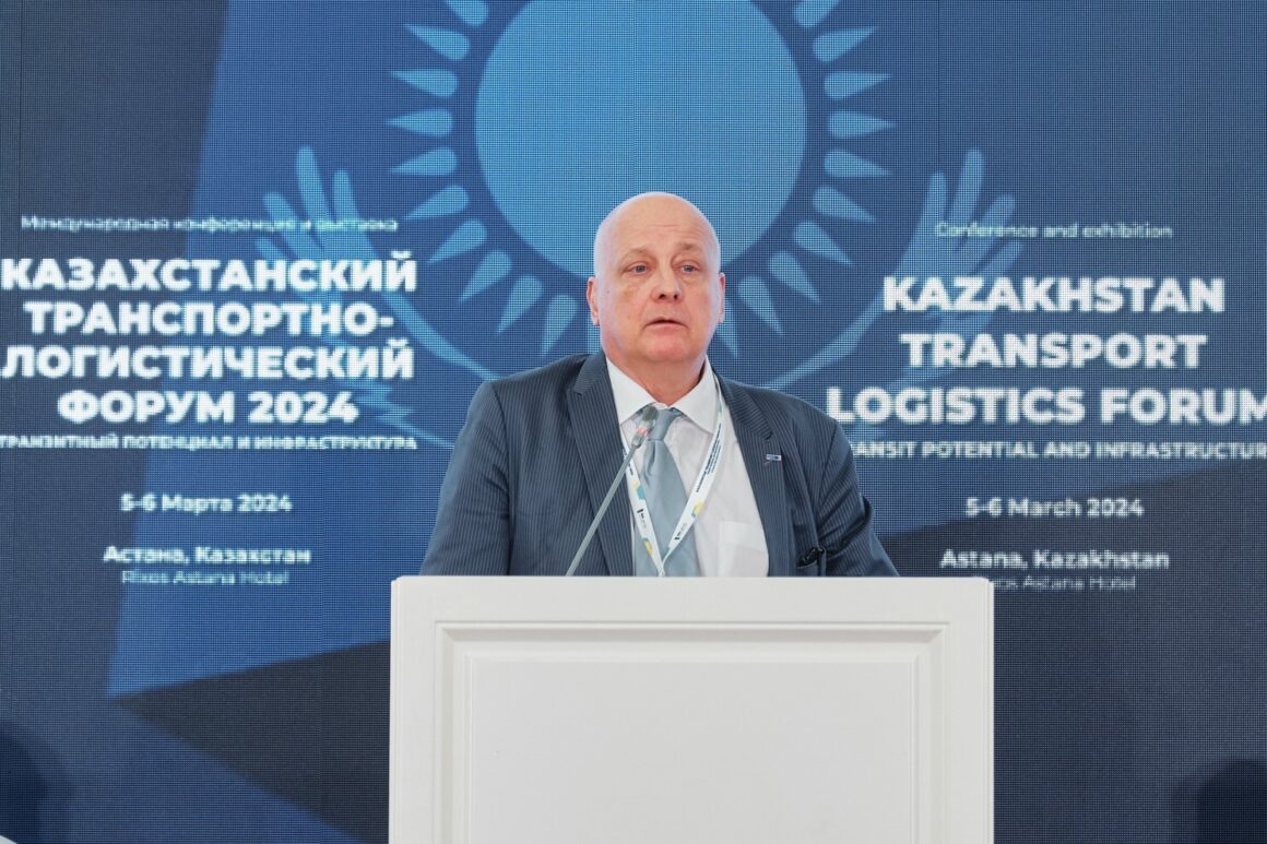 Intermodal Kazakhstan Transport and Logistics Forum: Transit Potential and Infrastructure - review of results Винсент Хаскойт
