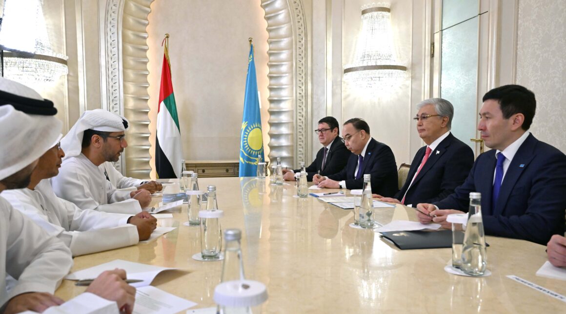 Tokayev discussed the development of Kazakhstan's transport infrastructure with Abu Dhabi Ports.