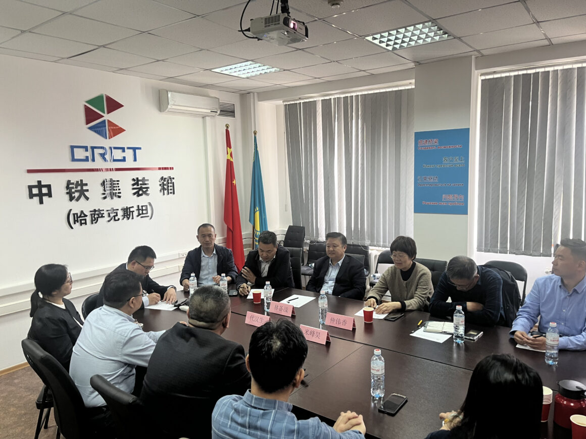 Intermodal CRCT Kazakhstan strengthens cooperation with Chinese logistics structures. CRCT Kazakhstan strengthens cooperation with Chinese logistics structures.