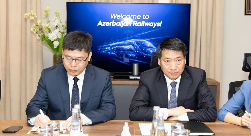 The development of cargo transportation between China and Azerbaijan was discussed in Baku.