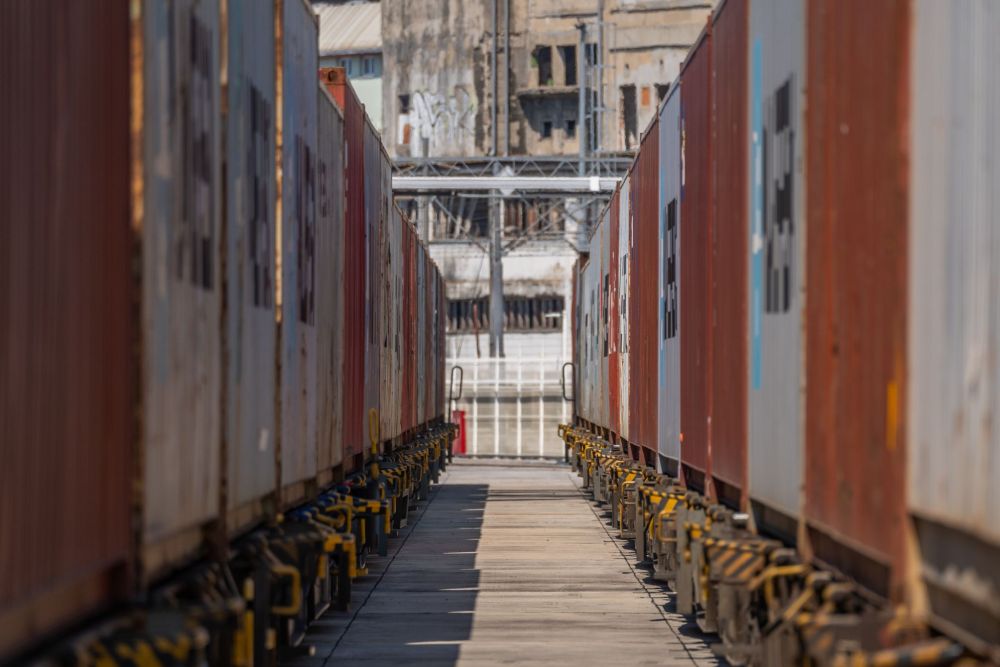 First test freight train arrives at Rijeka Gateway terminal.
