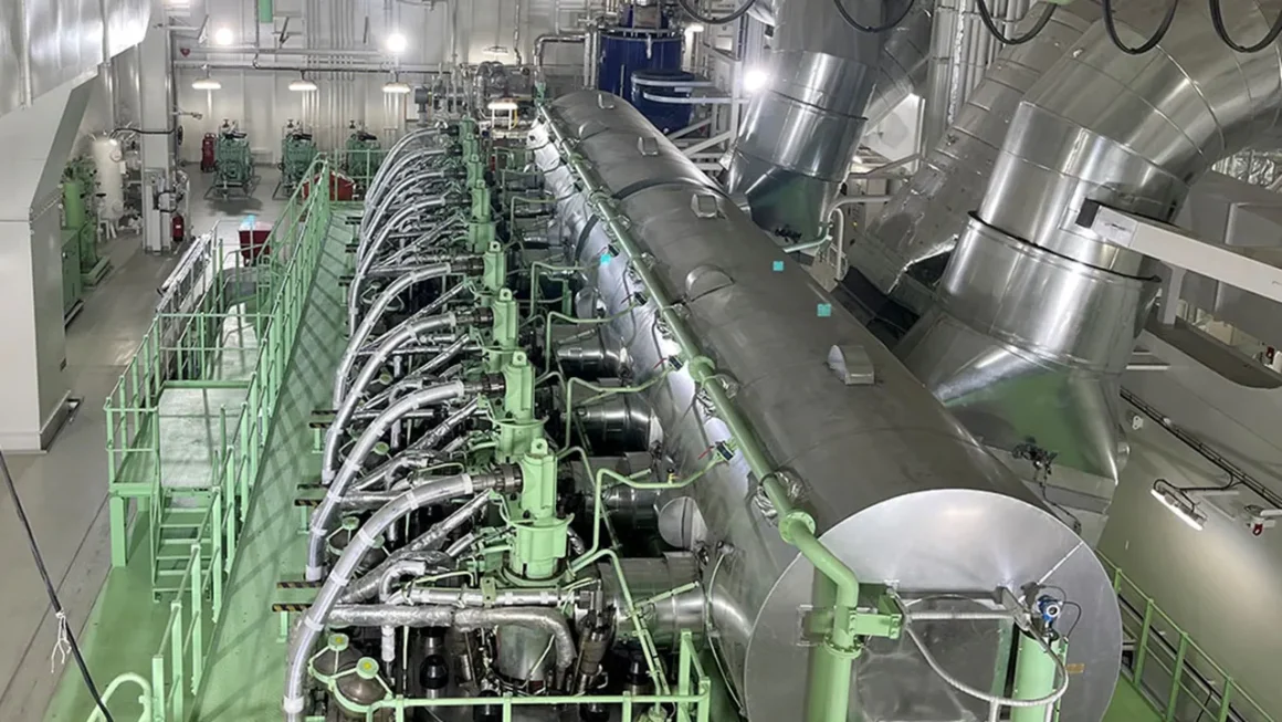 Maersk has named its new methanol-fueled container ship "Alexandra Maersk".