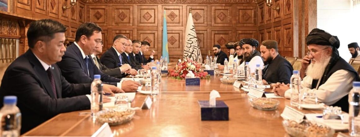 Kazakhstan and Afghanistan signed a memorandum on the construction of the Turgundi-Herat railway.