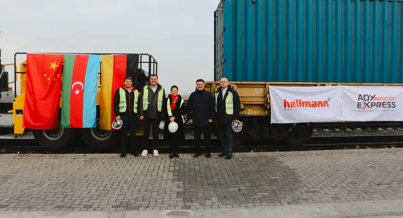 ADY Express and Hellmann Worldwide Logistics completed the first shipment along the Middle Corridor.