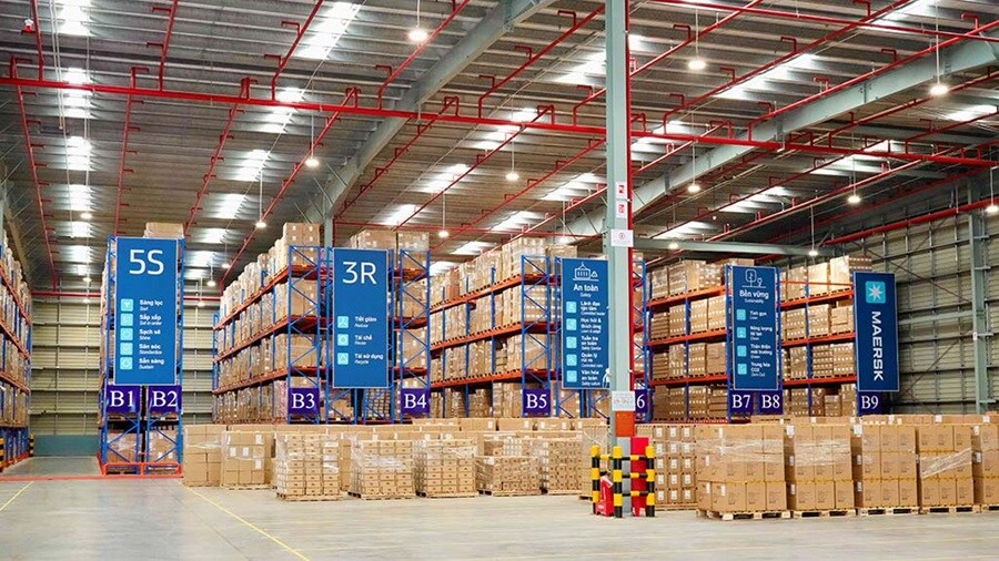 Maersk opens first customs warehouse in Vietnam.