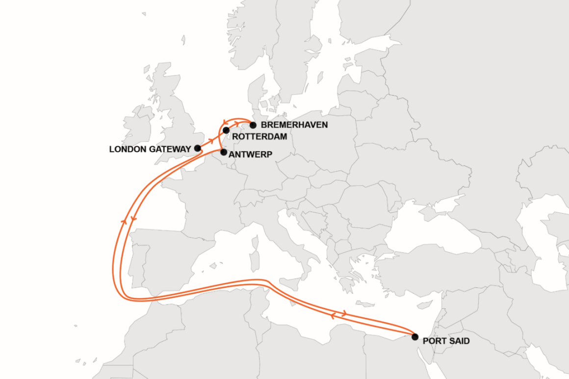 Hapag-Lloyd to launch new East Med Express service in 2025.
