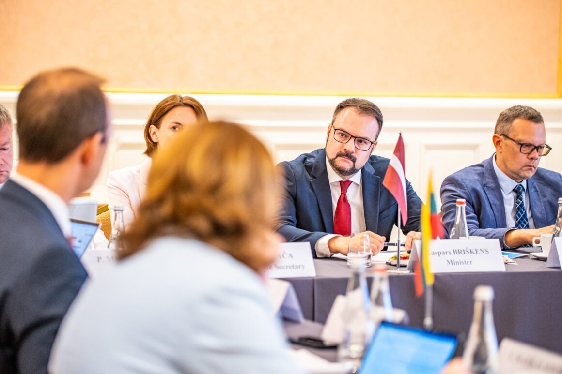 The Baltic states have called for increased funding for Rail Baltica and military mobility.