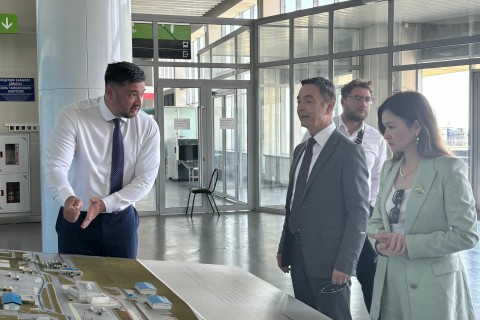 Air Aktau Airport and Kuryk Port strengthen cooperation in the development of transport infrastructure. Aktau Airport and Kuryk Port strengthen cooperation in the development of transport infrastructure.