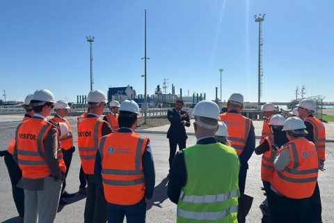The Dutch delegation visited the port of Kuryk to develop cooperation.