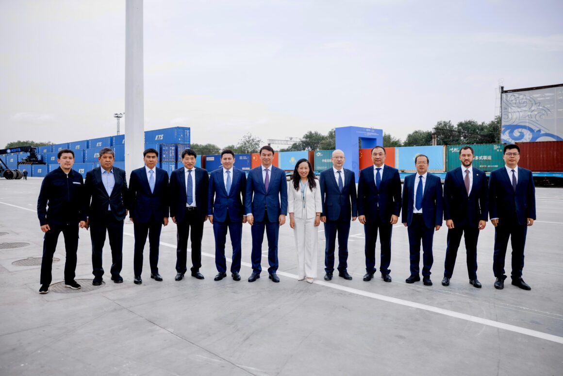 ZHETYSU - a new container terminal opened in Almaty with the participation of Samruk-Kazyna and Chinese partners.