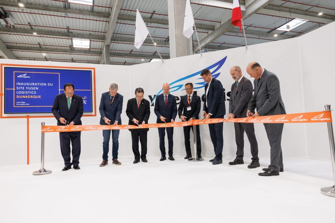 Yusen Logistics opened a new logistics center in Dunkirk.