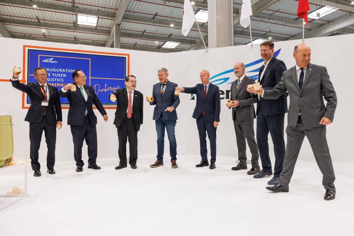 Yusen Logistics opened a new logistics center in Dunkirk.