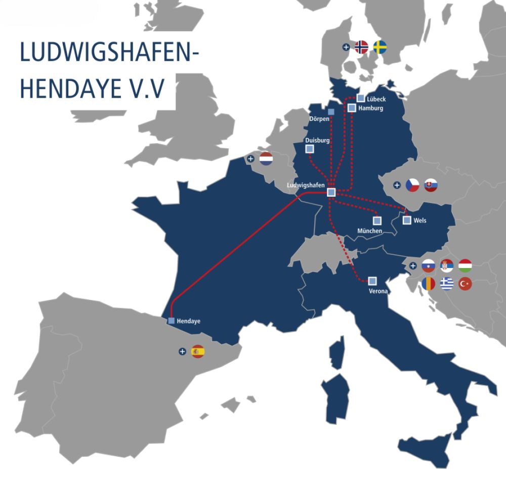 Kombiverkehr restructures Germany-Spain traffic.