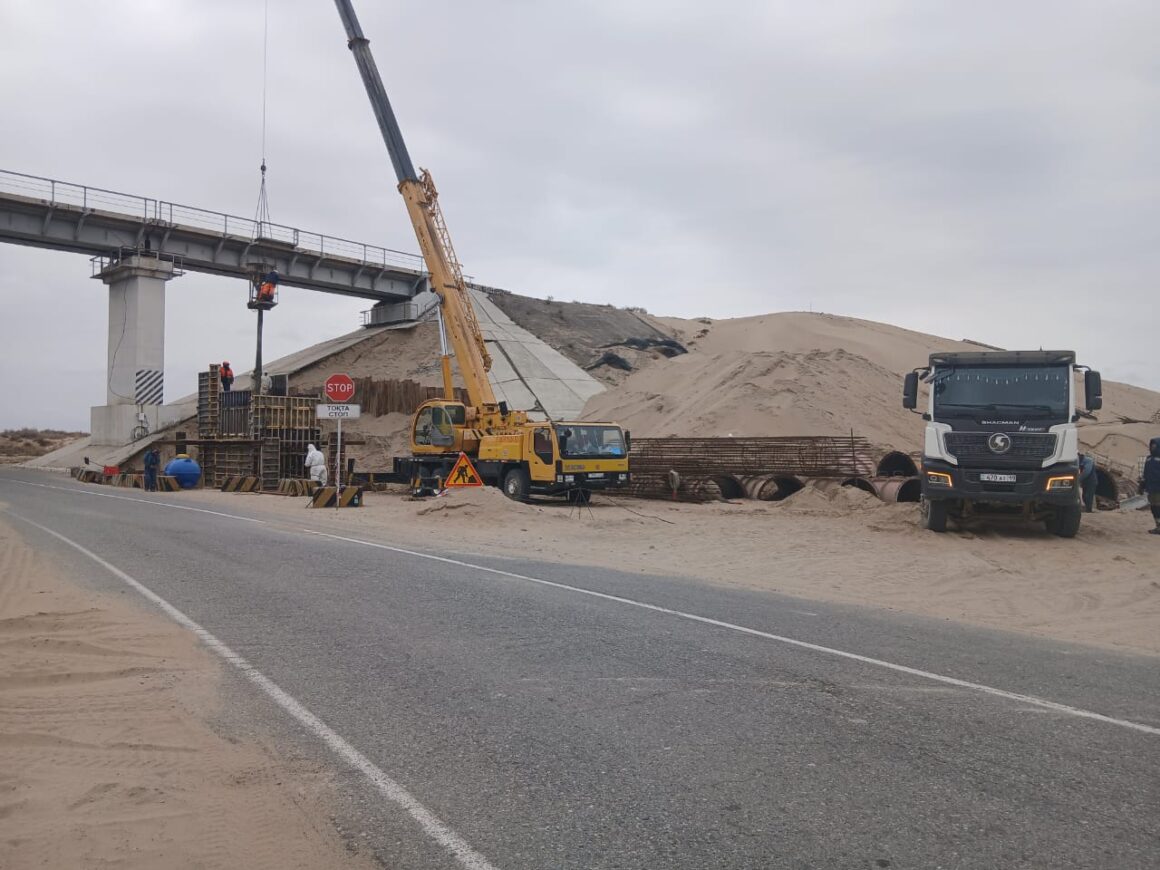 TOO "Temіrzhol zhondeu" is accelerating the modernization of the Altynkol – Zhetygen railway section.