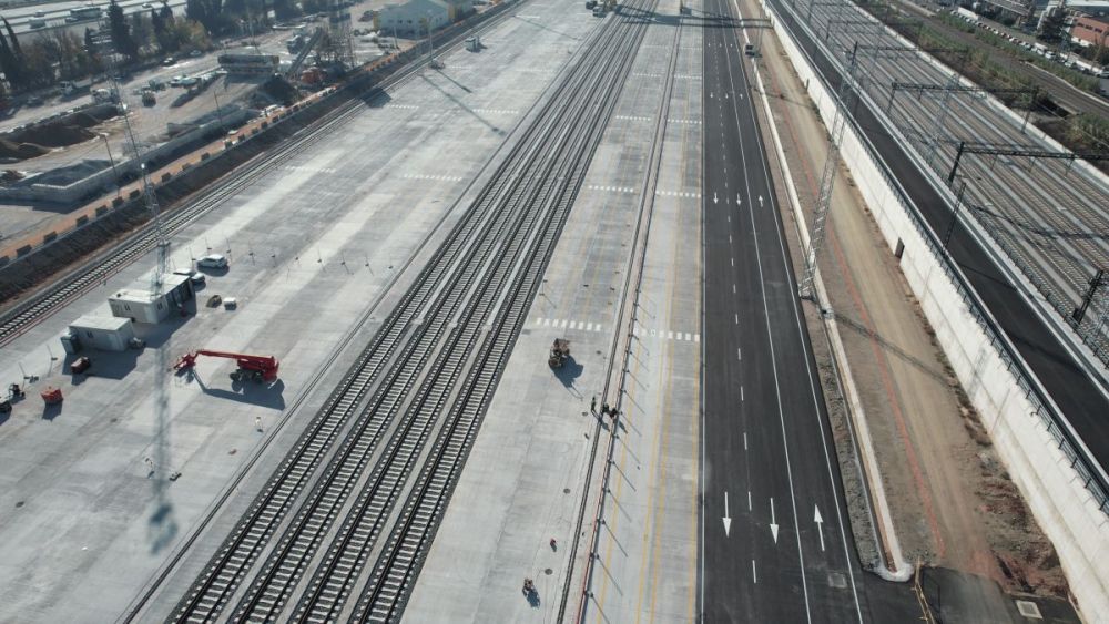 Europe Test trains arrive at La Llagosta Barcelona terminal ahead of operational start. Test trains arrive at La Llagosta Barcelona terminal ahead of operational start.