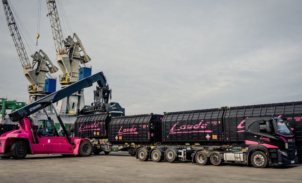 Europe Laude Smart Intermodal expands Ukraine export corridors. Laude Smart Intermodal expands Ukraine export corridors.