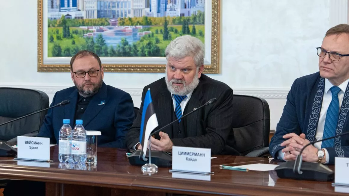 Kazakhstan and Estonia are strengthening railway cooperation and transit via the Trans-Caucasian Transport Route.