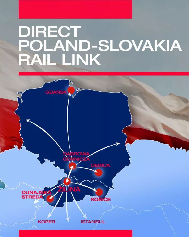 METRANS launches south Poland – north Slovakia rail service.