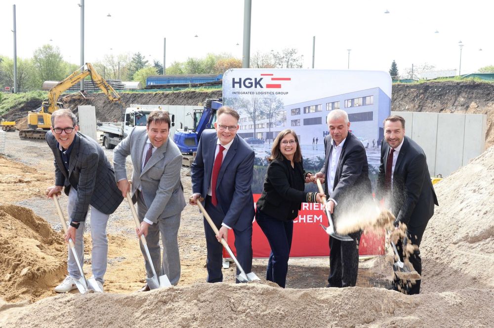HGK starts railway depot construction in Brühl.